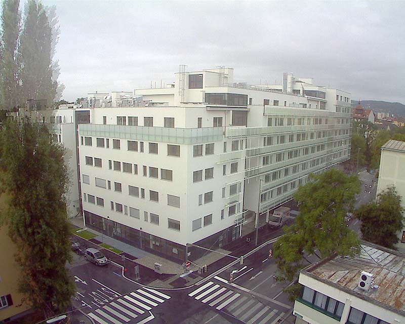 Livebild Webcam 1 Baustelle Neubau 'Projekt AUGARTEN Nord', Graz-Jakomini (5 Minuteninterval)